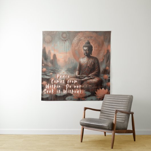 VREDE KOMT VAN BINNENUIT WANDKLEED (In situ)