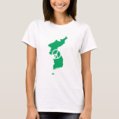 Vrede Korea T-shirt (Voorkant)