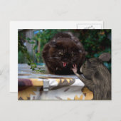 Vrede! Laten we vrienden zijn Briefkaart (Voorkant / Achterkant)