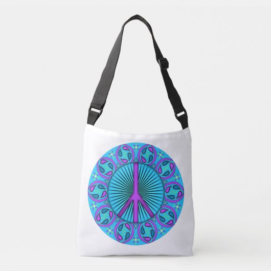 Vrede ~ Leaf Crossbody Tas (Voorkant)