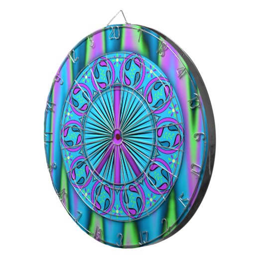 Vrede ~ Leaf Dartbord (Voorkant Rechts)