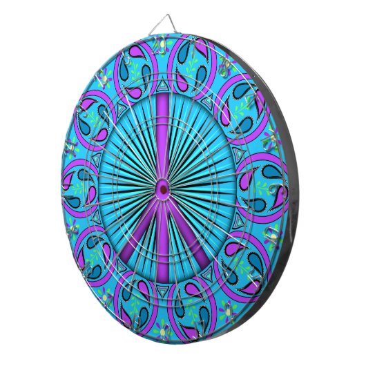 Vrede ~ Leaf Dartbord (Voorkant Rechts)