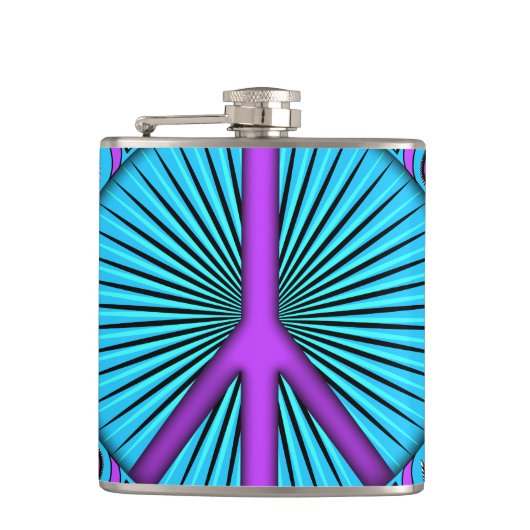 Vrede ~ Leaf Heupfles (Voorkant)