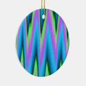 Vrede ~ Leaf Keramisch Ornament (Rechts)