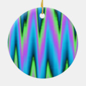 Vrede ~ Leaf Keramisch Ornament (Achterkant)