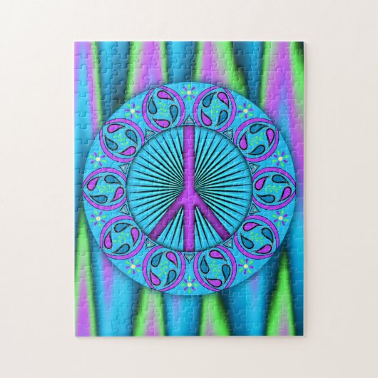 Vrede ~ Leaf Legpuzzel (Verticaal)