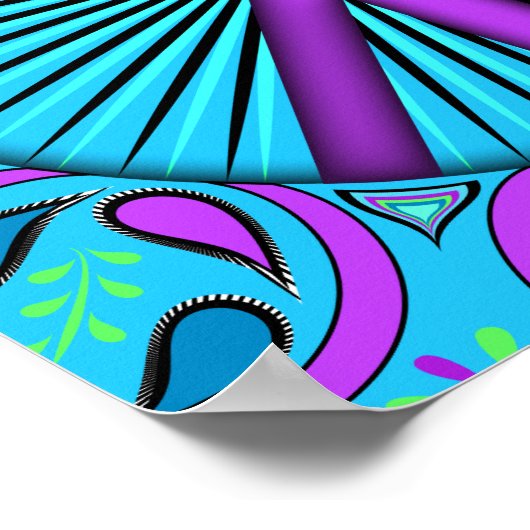 Vrede ~ Leaf Poster (Hoek)