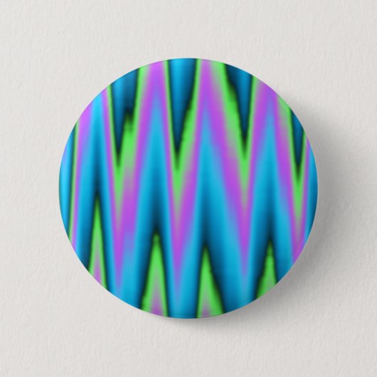 Vrede ~ Leaf Ronde Button 5,7 Cm (Voorkant)
