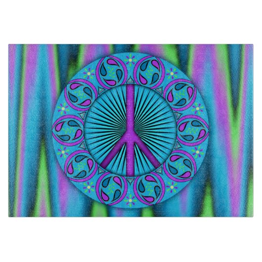 Vrede ~ Leaf Snijplank (Voorkant)