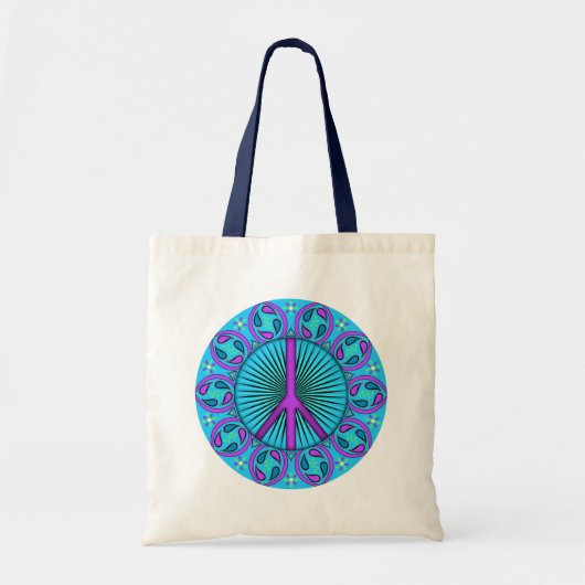 Vrede ~ Leaf Tote Bag (Voorkant)