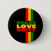 Vrede, Leve, Eenheid, Reggae Button (Voorkant)