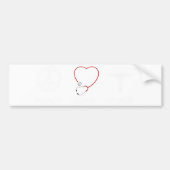 vrede liefde43 bumpersticker (Voorkant)