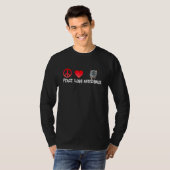 Vrede Liefde Antechinus Muizen Antechinus Hu T-shirt (Voorkant volledig)