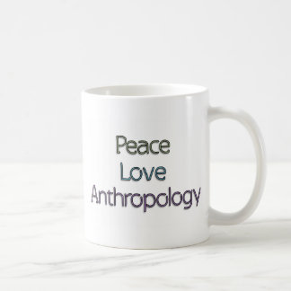 Vrede, liefde, antropologie koffiemok