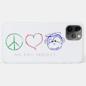 Vrede, Liefde, Apen Phonehoesje - Grote Camera Case-Mate iPhone Case (Achterkant (horizontaal))