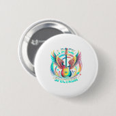 Vrede Liefde Autisme Wereldtour Rock Het Spectrum Ronde Button 5,7 Cm (Voorkant /achterkant)