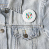 Vrede Liefde Autisme Wereldtour Rock Het Spectrum Ronde Button 5,7 Cm (In situ)
