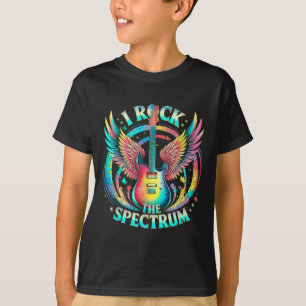 Vrede Liefde Autisme Wereldtour Rock Het Spectrum  T-shirt