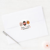 Vrede Liefde Basketbal Stickers (Envelop)