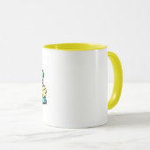 Vrede, liefde, Basketball; Retro Mok (Voorkant rechts)