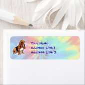 Vrede, Liefde, Basset Hounds Etiket (Insitu)