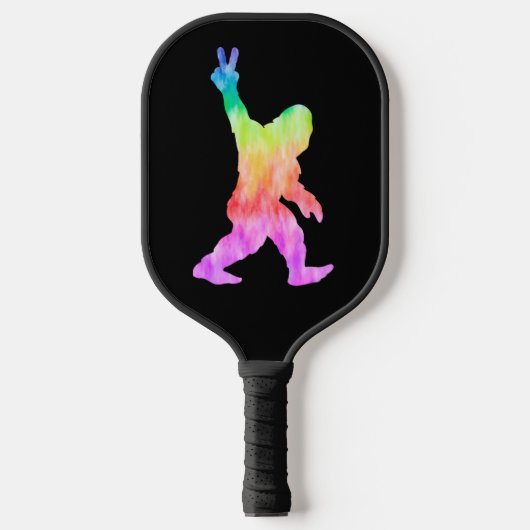Vrede Liefde Bigfoot Pickleball Paddle (Voorkant)
