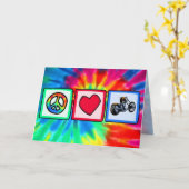 Vrede, Liefde, Bijlen Kaart (Gele Bloem)