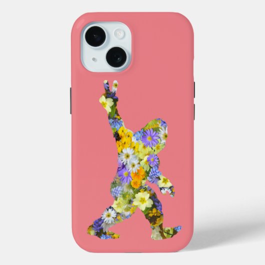 Vrede Liefde Bloem Bigfoot Case-Mate iPhone Case (Achterkant)