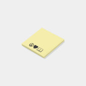 Vrede, Liefde & Boeken Post-It Notities Post-it® Notes (Schuin)