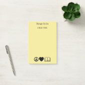 Vrede, Liefde & Boeken Post-It Notities Post-it® Notes (Kantoor)