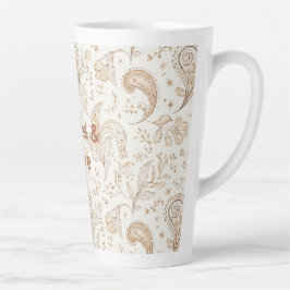 Vrede Liefde Boheem Hippie Jaren Zestig Paisley Latte Mok