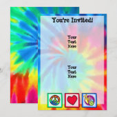 Vrede, liefde, bowlen kaart (Voorkant / Achterkant)