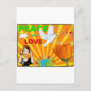 Vrede & Liefde Briefkaart