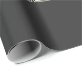 Vrede Liefde Bulldog Vector Cadeaupapier (Rol Hoek)