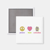 Vrede, Liefde & Calculus Magneten (Voorkant / Achterkant)