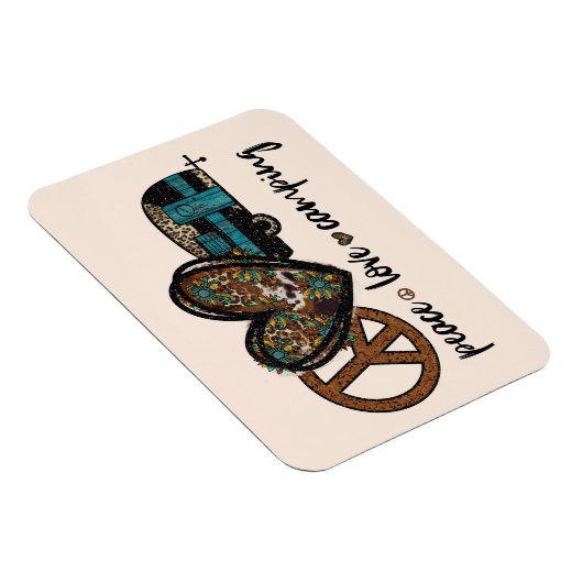 Vrede, Liefde, Camping Magneet (Rechterzijde)