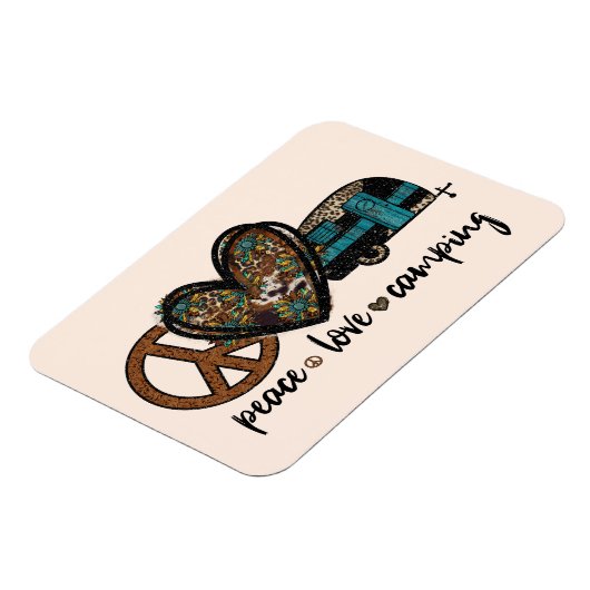 Vrede, Liefde, Camping Magneet (Linkerzijde)