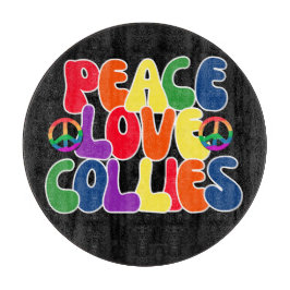 Vrede Liefde Collies Snijplank