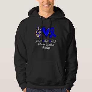 Vrede Liefde Cure Autonomische Dysfunctie Blauw Li Hoodie