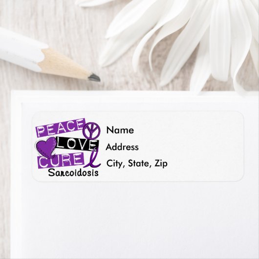 Vrede Liefde Cure Sarcoïdose Etiket (Insitu)