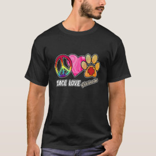 Vrede Liefde Dierenarts Dierenarts Dierenarts T-shirt