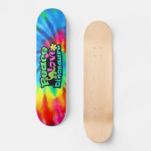 Vrede, liefde, dinosaurussen skateboard (Voorkant)