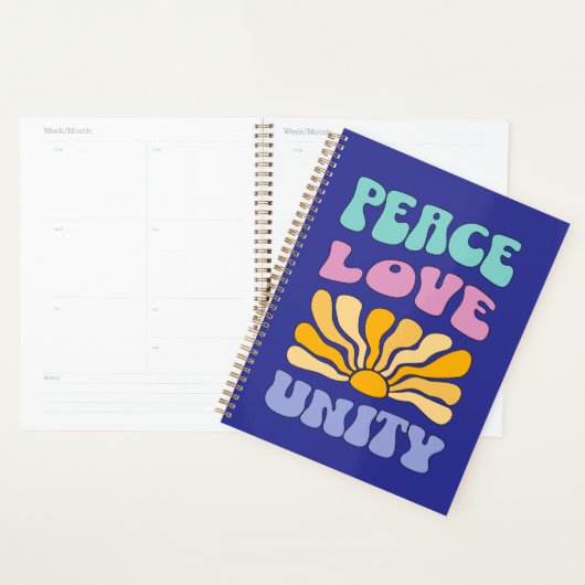 Vrede Liefde Eenheid Planner (Display)