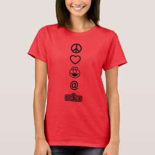 Vrede Liefde Elmo T-shirt