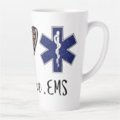 Vrede - Liefde - EMS Latte Mok (Rechts)