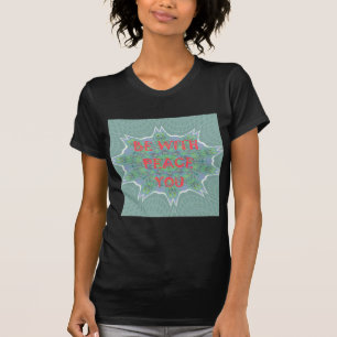 Vrede, liefde en Afrikaanse print T-shirt