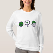 Vrede, liefde en bier t-shirt (Voorkant)