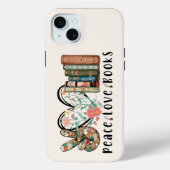 Vrede, Liefde en Boeken Case-Mate iPhone Case (Achterkant)