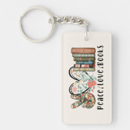 Vrede, Liefde en Boeken Sleutelhanger