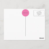 Vrede, liefde en campagne briefkaart (Achterkant)